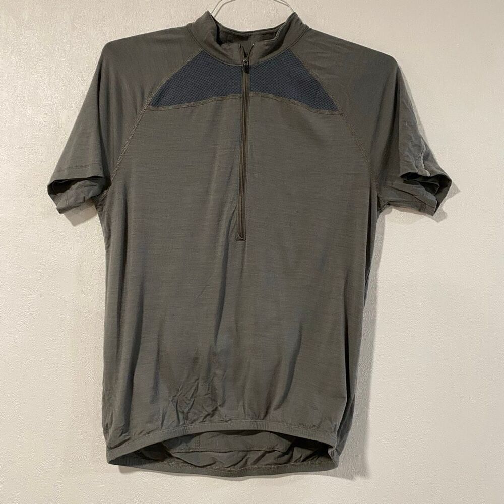 Ibex Merino Wool Cycling Half Zip Shirt Men’s Large | Performance Bike Jersey